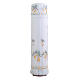 空调罩圆形柜机通用客厅开机不取格力美的奥克斯圆柱形立式防尘罩