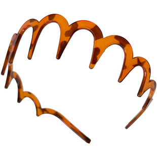 韩国高颅顶大波浪发箍女2025新款碎发整理神器不勒头洗脸压发头箍