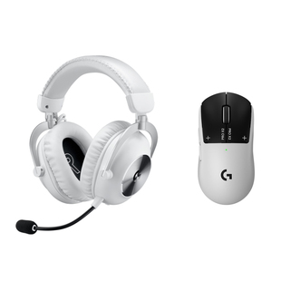 【官方补贴】罗技GPW5代雪豹无线鼠标G Pro X2头戴式耳机游戏套装