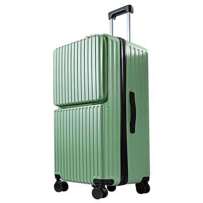 行李箱2024新款前开口大容量登机