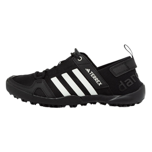 阿迪达斯官方旗舰男鞋户外涉水运动鞋透气溯溪鞋一脚蹬穿脱帆布鞋