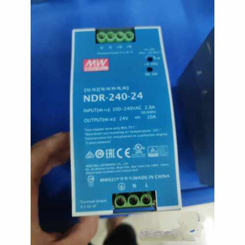 议价出手明纬导轨式电源NDR24024现货36个输入电压维修