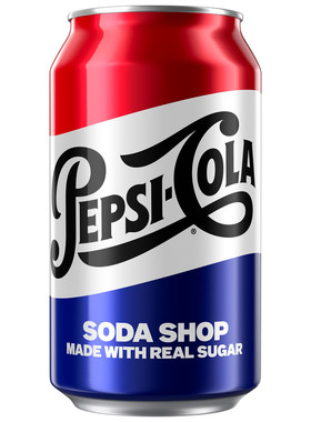 美国进口PEPSI纯糖百事可乐汽水