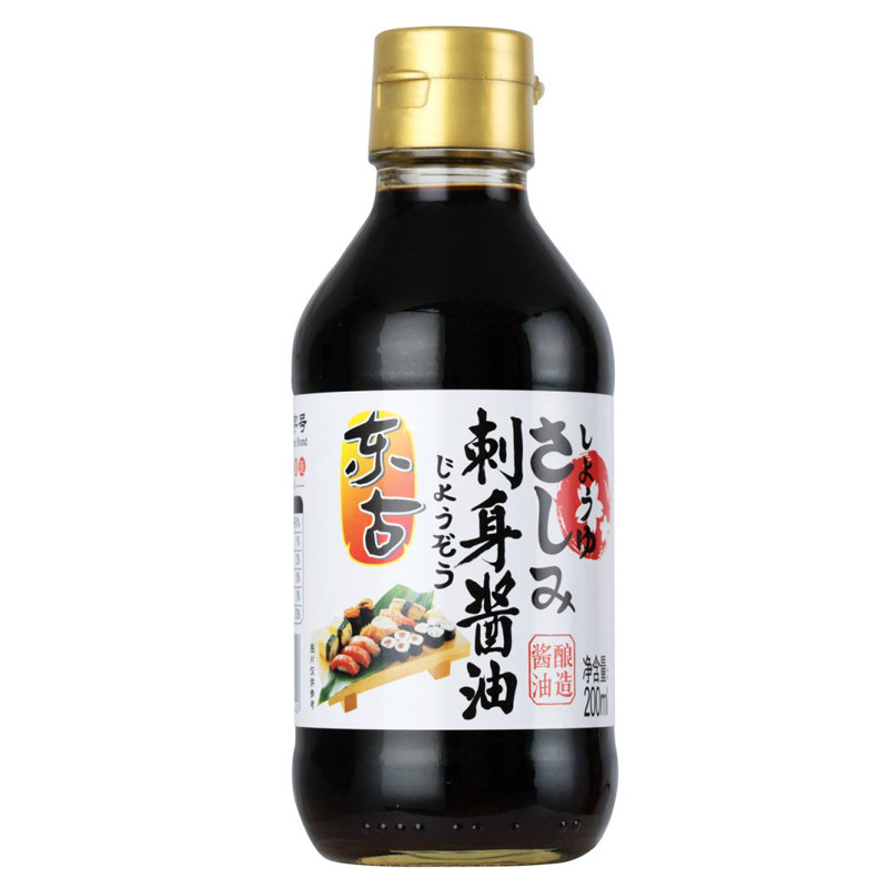 东古刺身酱油200ml三文鱼寿司酱油特级酿造酱油传统海鲜调味生抽