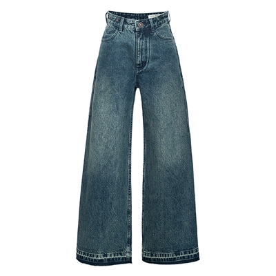 D-HARRY/迪哈利休闲牛仔直筒长裤