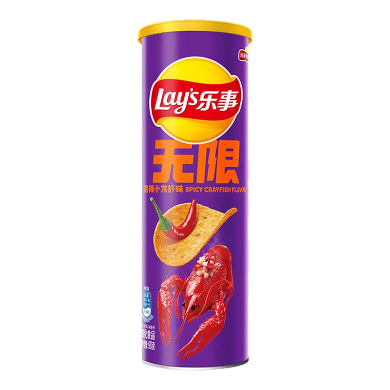 乐事薯片无限系列香辣小龙虾味