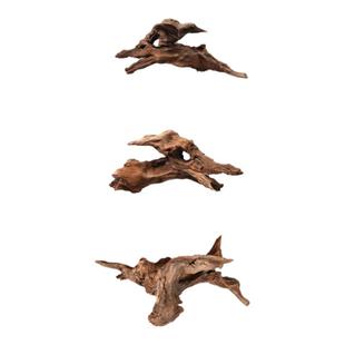 50cm以内紫柚沉木天然小号水族鱼缸造景装饰拱桥躲避乌龟晒台爬宠