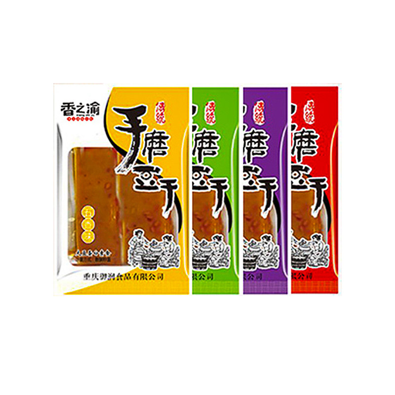 香之渝手磨嫩豆干散装多口味豆腐干休闲小零食解馋豆制品开袋即食