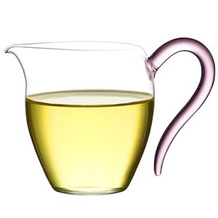 九土日式公道杯玻璃高档分茶器加厚透明茶杯功夫茶泡茶茶具套装海