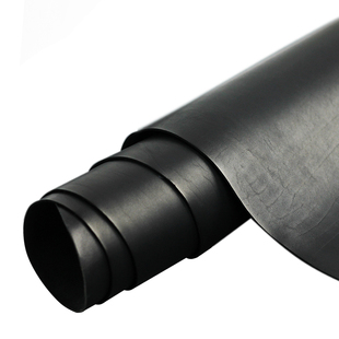 手工皮具DIY 头层牛皮 植鞣革真皮皮料 植鞣皮 黑色 可雕刻塑形