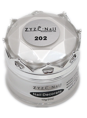 ZYZC Nail指优真彩202土豪银镜面204魔镜粉201人鱼粉腻锃亮魔镜粉