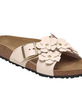 BIRKENSTOCK勃肯牛皮革单扣凉鞋