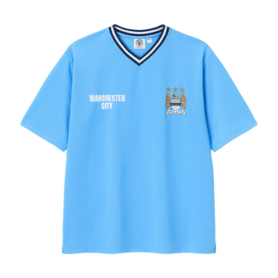 GU极优男球衣风T恤MAN CITY速干曼彻斯特城足球俱乐部联名 360271