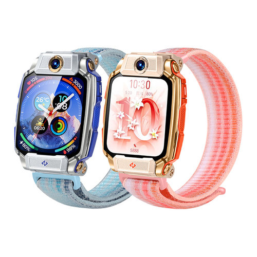 适用小天才电话手表表带尼龙魔术贴Z6Pro/Z7S/Z8少年版Z9/Z10/Z11腕带D5/U5/N5/Q3//Q2A/Z1S透气替换表链配件