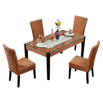 东南亚藤家具实木藤编椅餐厅藤椅