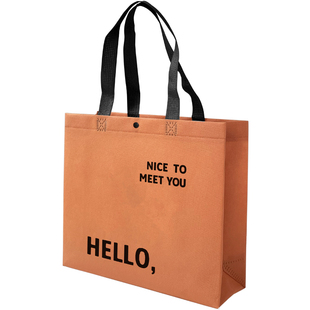 新款服装店手提袋无纺布定制购物袋子女装打包袋礼品包装礼袋定做