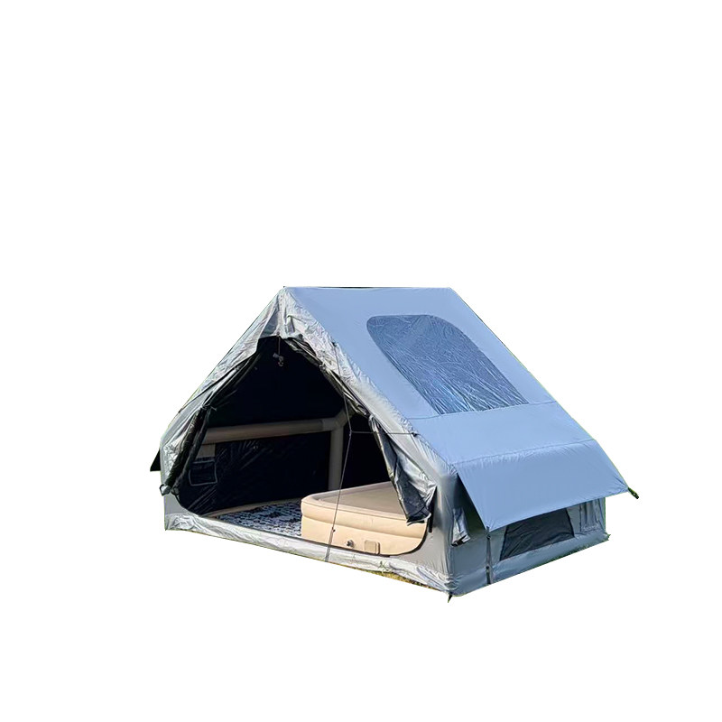 云端行银河灰露营黑胶充气帐篷防露营/旅游/登山帐篷