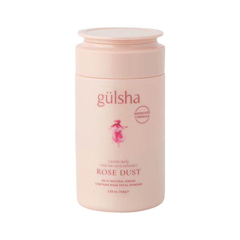 gulsha/古尔莎土耳其大马革玫瑰矿物泥洁面粉温和清洁亮白洗面奶
