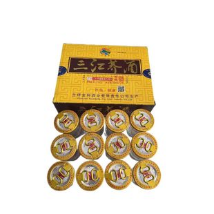 云南兰坪三江荞酒40度50ml*12杯口杯装盒装兰郡醇