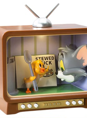 九木杂物社TOM and JERRY猫和老鼠经典汤姆电视动画系列盲盒手办