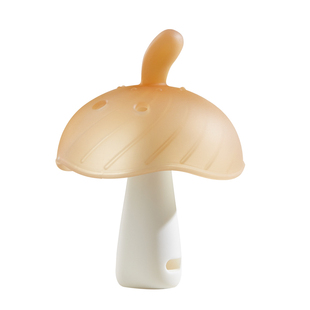 科巢牙胶小月龄婴儿防吃手蘑菇口欲期牙咬胶磨牙棒安抚宝宝0一1岁