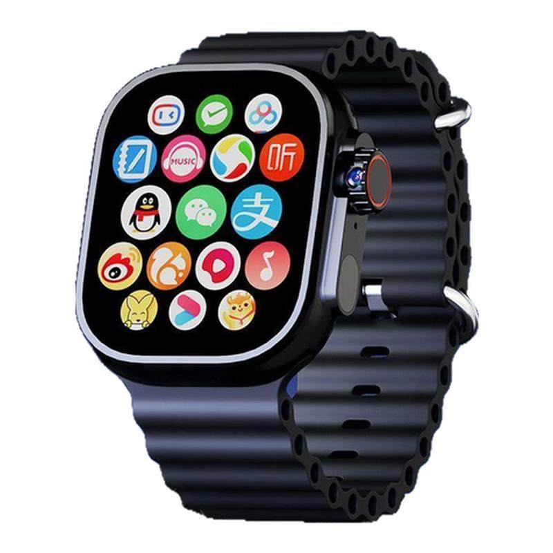 DW100Pro安卓智能手表Ultra3插卡5G电话海外版APP旋转镜头指纹GPS