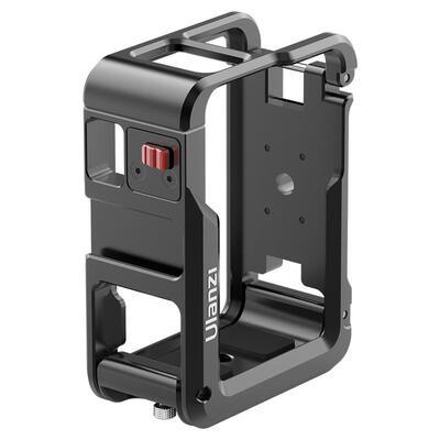 Ulanzi优篮子 OA系列适用大疆Action5pro/4/3金属兔笼防摔散热保护笼高清4K运动相机手持vlog录像神器保护框