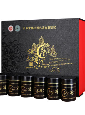 渠江金典金骆驼黑色宝藏黑茶之祖