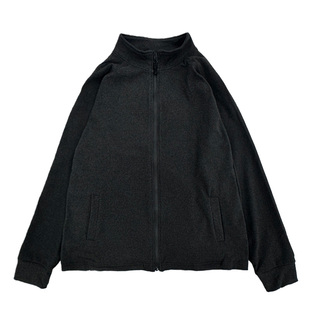 秋冬重磅保暖翻领长袖德绒打底衫拉链外套健身t恤修身外穿上衣男