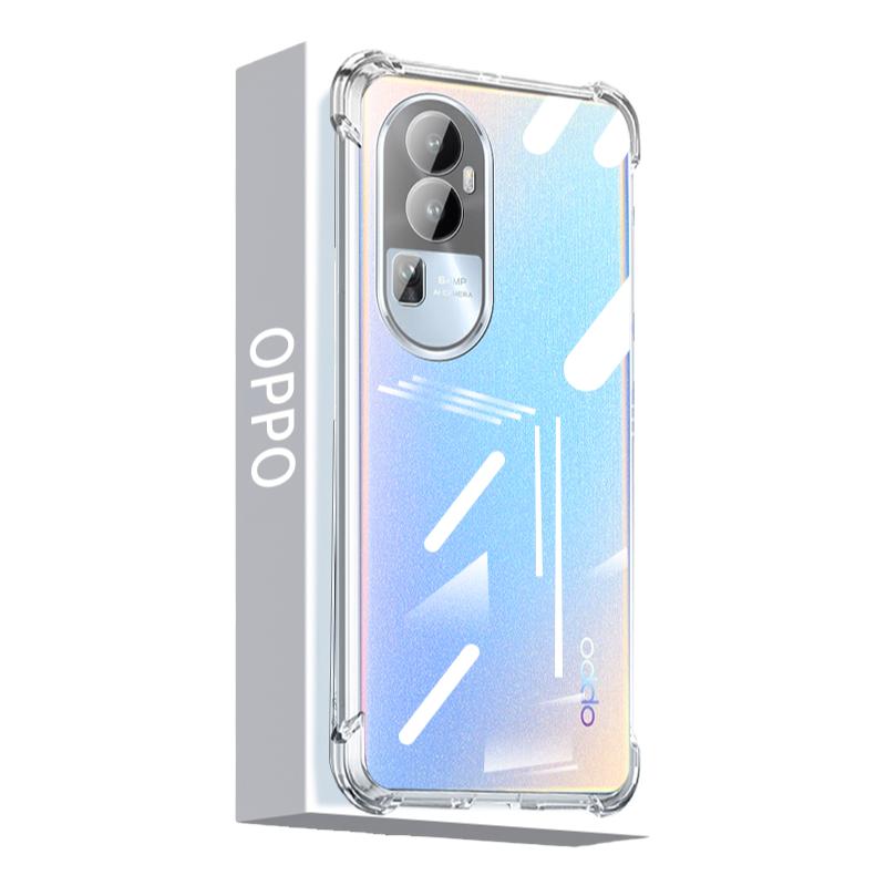 适用opporeno12手机壳新款reno12pro透明保护套11全包防摔reon10pro硅胶reno9软外壳8气囊7pro+创意十超薄5g