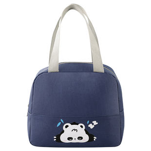 饭盒袋保温包大容量带饭手提袋子便携上班族加厚铝箔便当午餐盒包