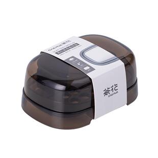 茶花香皂盒盒子家用高档肥皂盒沥水带盖台面内衣洗衣皂盒有盖皂盒