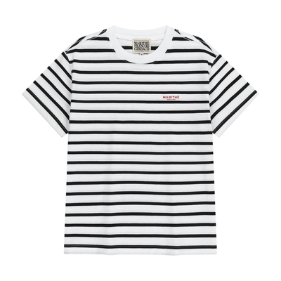 MARITHE小LOGOT恤男女同款