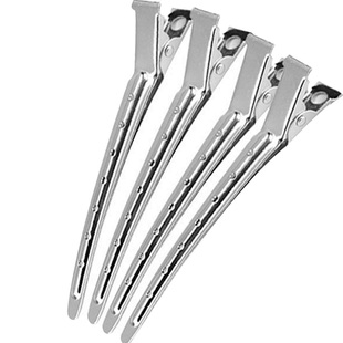 鸭嘴夹定位美发夹子染烫造型手推波纹化妆师专用大号造型工具固定