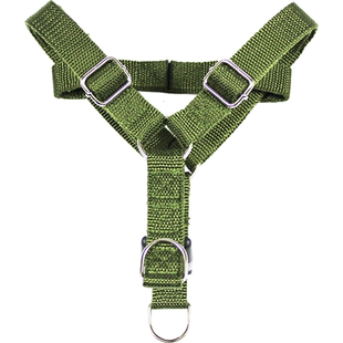 狗狗牵引绳马犬专用项圈半p链狗链子胸背带中型犬遛拴狗绳背心式