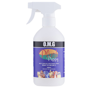 澳洲PLUSH PUPPY免洗香波顺毛防结开结OMG喷雾pp喷剂猫狗干洗水