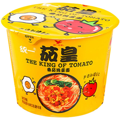 统一番茄鸡蛋新疆牛肉即食方便面