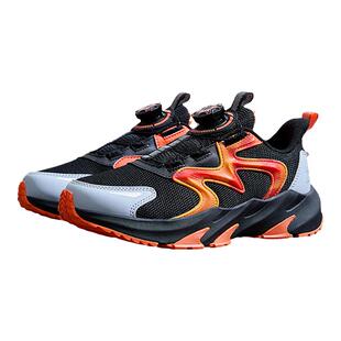 安踏儿童鹰爪跑鞋丨男大童运动鞋冬季旋钮透气软底减震网面休闲鞋