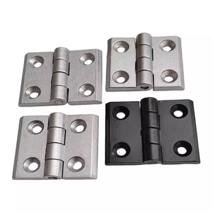 3030/4040/33/35铝型材配件 加厚金属合页合 铰链 铝型材连接件