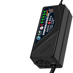 锂电池充电器48V12AH电瓶车2A适用艾玛54.6V3A爱玛电动车专用5A伏