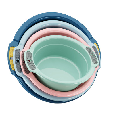 加厚塑料洗脸盆洗菜盆家用大号洗衣洗脚盆学生宿舍厨房宝宝小盆子