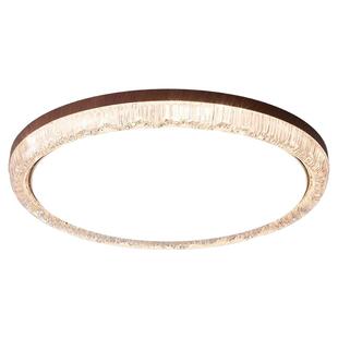 中古风卧室吸顶灯新中式复古轻奢冰裂纹2025意式极简房间中山灯具