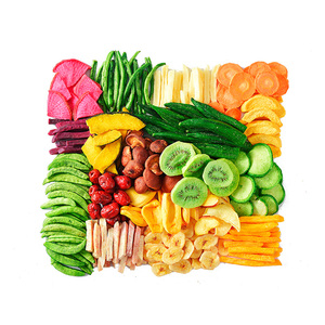 综合果蔬脆菜干水果干混合装果什锦蔬脆片脱水香菇脆食品休闲零食