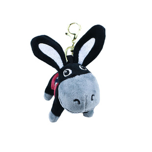 【天天特价】小毛驴毛绒玩具挂件赶集驴钥匙扣小驴子挂饰抓机娃娃