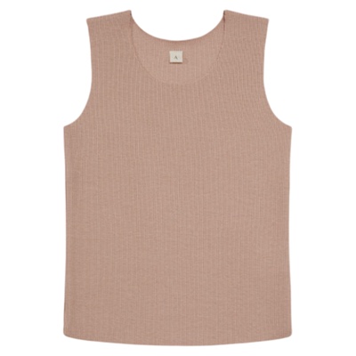 补Little现货波兰A BASIC BRAND SS26春夏罗纹针织背心短裤骑行裤