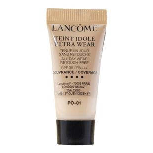 包邮 兰蔻持妆轻透粉底液5ml小样 PO-01象牙白遮瑕裸妆控油持久