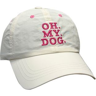 韩版复古尼龙字母刺绣速干棒球帽女春夏轻薄透气防水遮阳鸭舌帽子