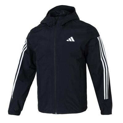【自营】Adidas阿迪达斯梭织夹克连帽休闲服健身训练服上衣JD1043