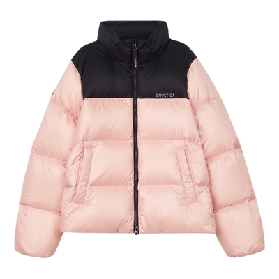 拼接短款羽绒服DUVETICA