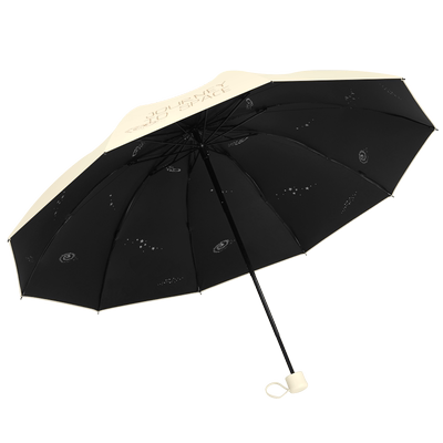 天堂伞遮阳防晒晴雨10骨全钢便携